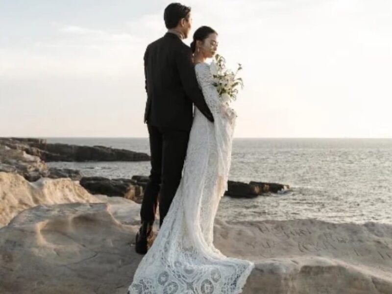 幸せな結婚を伝えるイメージ画像