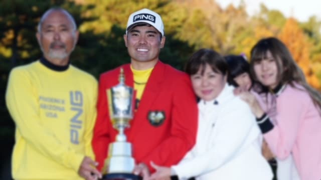 プロゴルファーの家族を紹介するイメージ画像