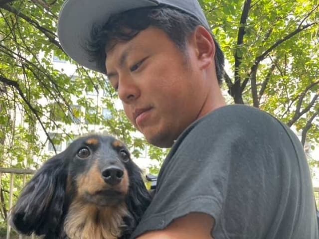 選手の愛犬を紹介するイメージ画像
