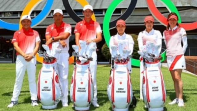 オリンピック女子ゴルフのコーチを務めた事を紹介するイメージ画像