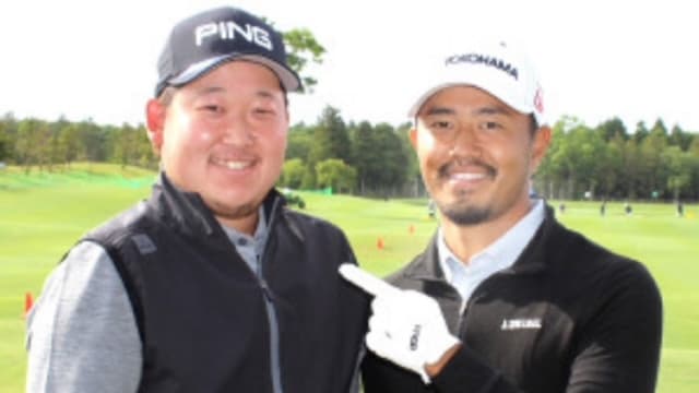 大学の同級生でもあるプロゴルファーを紹介するイメージ画像