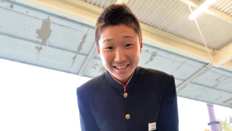 選手の中学生時代を紹介するイメージ画像