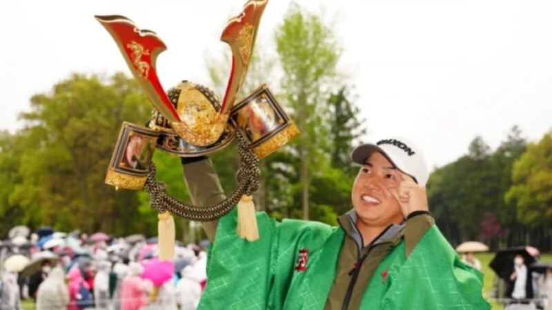 選手が初優勝したときのイメージ画像