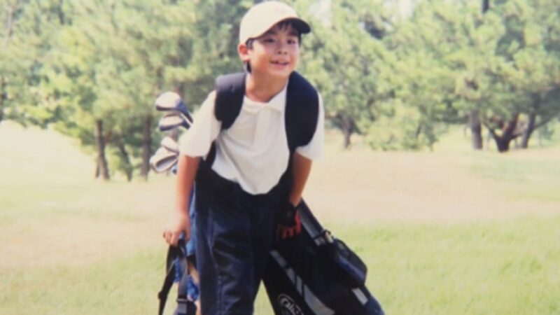 選手の幼少期のイメージ画像