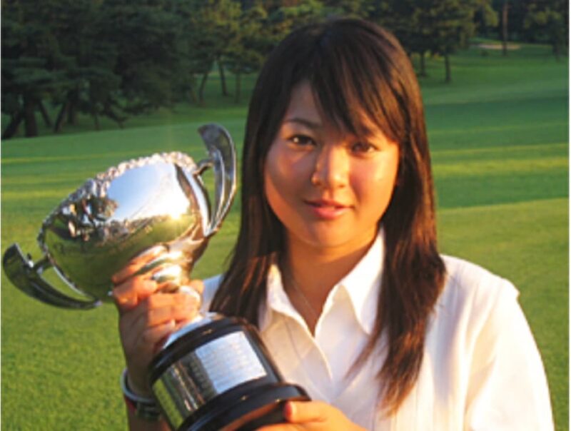 日本ジュニアゴルフ選手権競技で優勝したときのイメージ画像