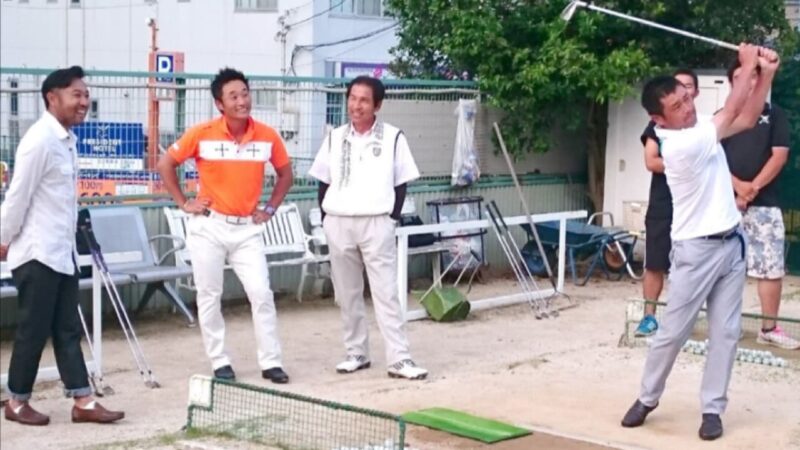 水城高校ゴルフ部を紹介するイメージ画像