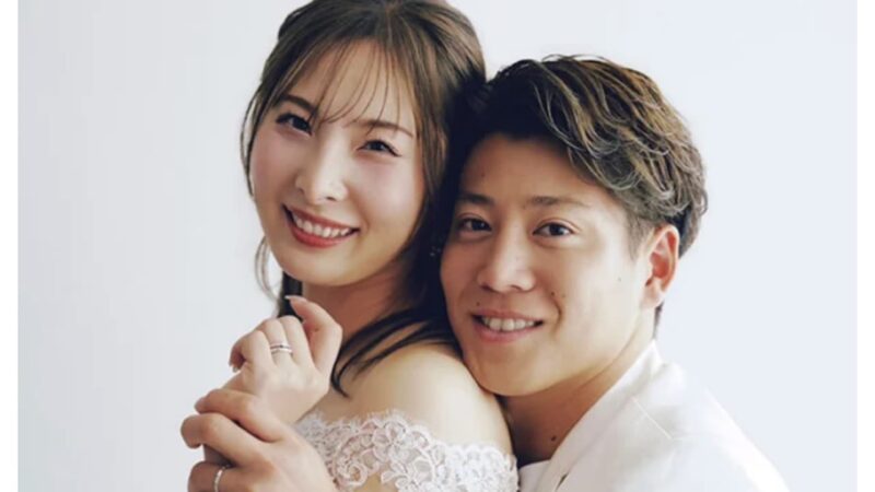 結婚した夫を紹介するイメージ画像